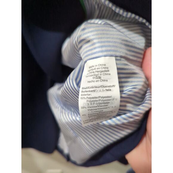 J Crew Navy School Boy Blazer Jacket - Picture 5 of 7